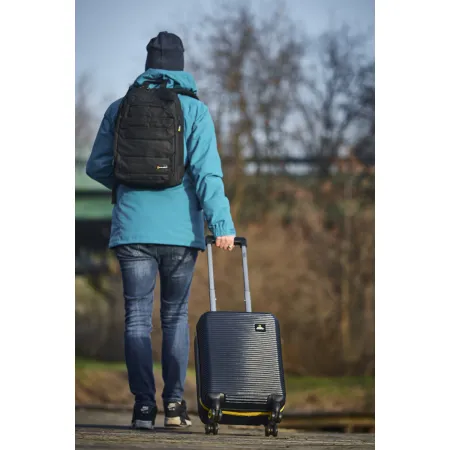 Mała walizka National Geographic Abroad granatowa 30l